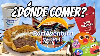 [4K] ¿DONDE COMER EN PORTAVENTURA?