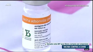 MP que autoriza compra de vacinas contra covid pela iniciativa privada precisa ser votada até dia 25