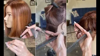 Perfect Bob Haircut Tutorial Step by step & Short Pixie Cuts