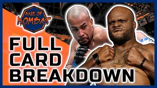 Axis Of Kombat - Ep.54 | UFC St Louis: Derrick Lewis vs Rodrigo Nascimento