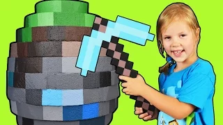 GIANT MINECRAFT  EGG ☐ World's Biggest Minecraft Egg ☐ Surprise Egg in Minecraft