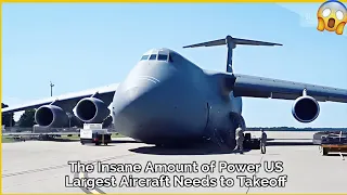 The Insane Amount of Power US Largest Aircraft Needs to Takeoff || #airbus #Bangladesh_Army_TikTok