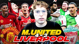 DAVOO XENEIZE REACCIONA AL UNITED 4 LIVERPOOL 3 (2024) - CUARTOS DE FINAL - FA CUP