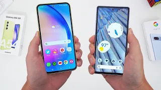 Google Pixel 7a vs. Samsung A54 5G In-Depth Comparison! Which Is Better?