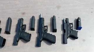 All (almost) of the Glock .40 S&W offerings!