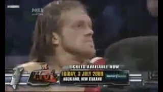 Jeff Hardy vs Edge Smackdown 2009 part 1