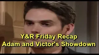 Y&R Spoilers Adam Faces Victor After Deciding to Leave Town – Connor Heartbroken