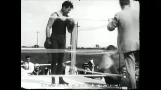 Jack Dempsey & Joe Louis Newsreel and Training Footage