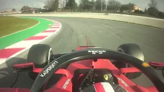 Charles Leclerc Goes Fastest for Ferrari on Day 2 | F1 Testing 2019