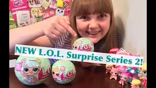 NEW L.O.L. Surprise! SERIES 2 Dolls & LOL Color Change Lil Sisters Blind Box - Unboxing & Review!
