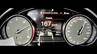 Audi S8 Acceleration Top Speed Race 0-300 km/h