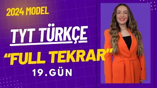 2024 TYT Türkçe Full Tekrar Kampı / SES BİLGİSİ 19.GÜN