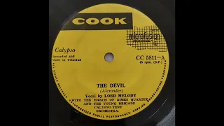 Lord Melody - The Devil - Cook 7inch 195x