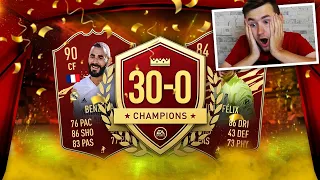 НАГРАДЫ ЗА 30-0 + ПАКИ НА 36.000 FIFA POINTS