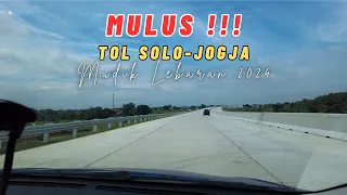 MULUS !!! Tol Solo-Jogja Mudik Lebaran 2024 sudah sampai NGAWEN 😱