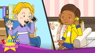 [Telephone Conversations] May I speak to Kate? I'll call back later. - Easy Dialogue for Kids