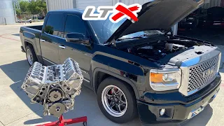 416 LT STROKER CREW CAB RIPS! (BUILD START TO FINISH)