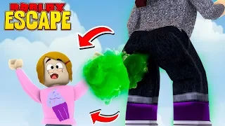 Roblox Escape Mega Fart Obby With Molly!