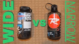 Nalgene Battle | Narrow vs. Wide Mouth