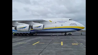 "BE BRAVE LIKE OKHTYRKA" An-124 landing in Keflavik