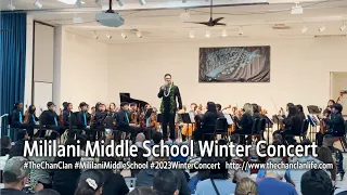 TheChanClan: Mililani Middle School Orchestra Winter Concert 2023