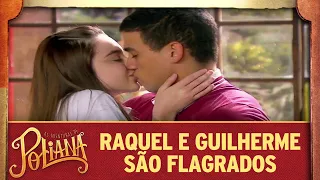 Raquel e Guilherme são flagrados após briga com Luca | As Aventuras de Poliana