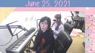 [2021/06/25] super short chill stream | music with wendy!