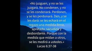 ¿TÚ MEDIDA? - LUCAS 6:37-38