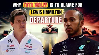 Toto Wolff's Role in Lewis Hamilton's Mercedes Exit - What Really Happened? #F1 | #TrackTalkF1