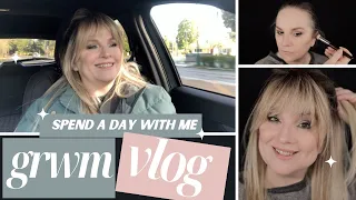 GRWM & Spend The Day With Me / $10 FOUNDATION FOR MATURE SKIN THAT I AM LOVING / CAR CHAT