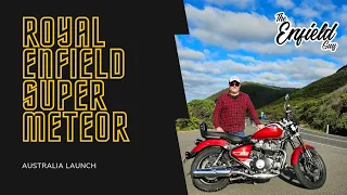 Royal Enfield Super Meteor 650 - Australian Launch - Great Ocean Road.