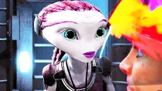 MARS NEEDS MOMS Clip - "Meeting Ki" (2011) Disney