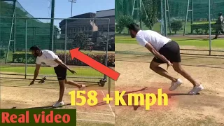 Good news : Jasprit bumrah bowling 158.3 kmph after recovery form injury