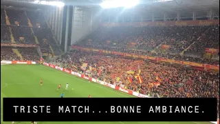 AMBIANCE LENS/LE HAVRE - MATCH HONTEUX, AVEC UN KOP QUI N’A CESSÉ DE CHANTER