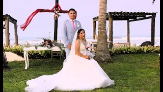 BODA EN PLAYA MISA GABY Y RAUL 4K