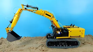 Building a Hydraulic Lego Excavator