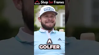 Tyrrell Hatton's Caddie did this with his club SHORT