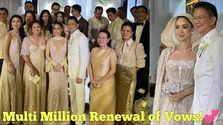 Heart Evangelista & Chiz Escudero STAR STUDDED ang Renewal of Vows @ Balesin Island + AFTER PARTY!💞