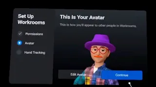 Horizon Workrooms - How To Setup an Avatar