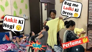 Pati Ke Bag Me Ladki Ki Dress 👗😱 II Cheating Prank On Wife II Jims Kash #prank