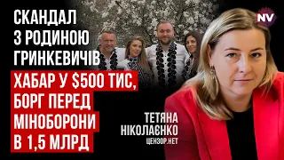 Скандал з Гринкевичами. Чому будкомпанія постачала куртки в ЗСУ – Тетяна Ніколаєнко