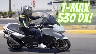 تجربة قيادة السكوتر رقم 1 / YAMAHA T-MAX 530 DX 2020