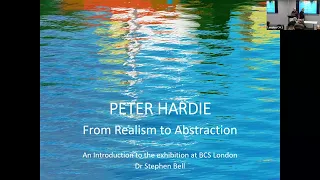 Stephen Bell Talks About Peter Hardie