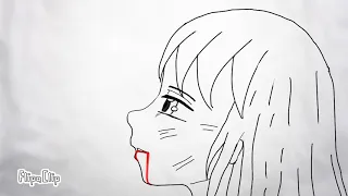 Basic anime girl dying TEST