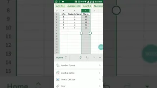 MS EXCEL MOBILE: HOW TO SORT ASCENDING & DESCENDING ORDER