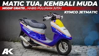 PROJECT GRATIS!! Modif Kymco Jadi Rally Look #Projecttengkiu