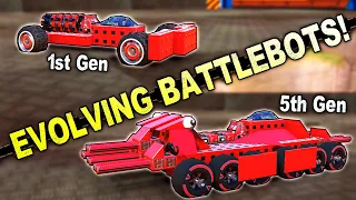 We Evolved Battlebots in the New Battlebot Arena Mod! - Trailmakers Multiplayer