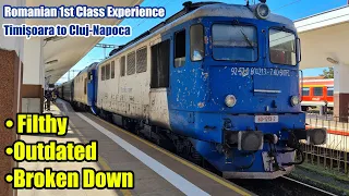 Europe's WORST First Class? Romanian Long Distance Train Review!