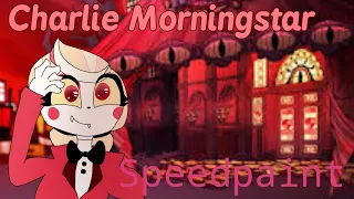 Hazbin Hotel Character Speedpaint Episode 1 - Charlie Morningstar