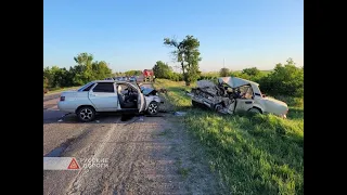 В Джанкойском районе произошла жуткая авария: водитель и пассажир погибли.